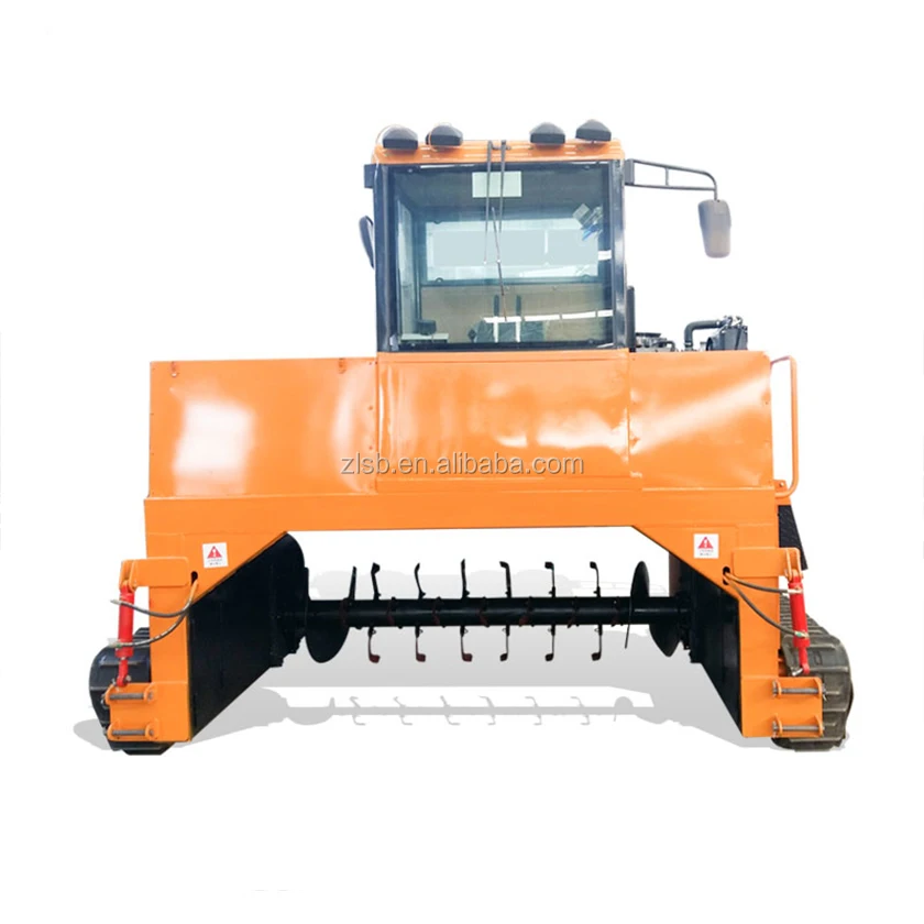 Manure Compost Turner Machine / Compost Turning Machine For Sale