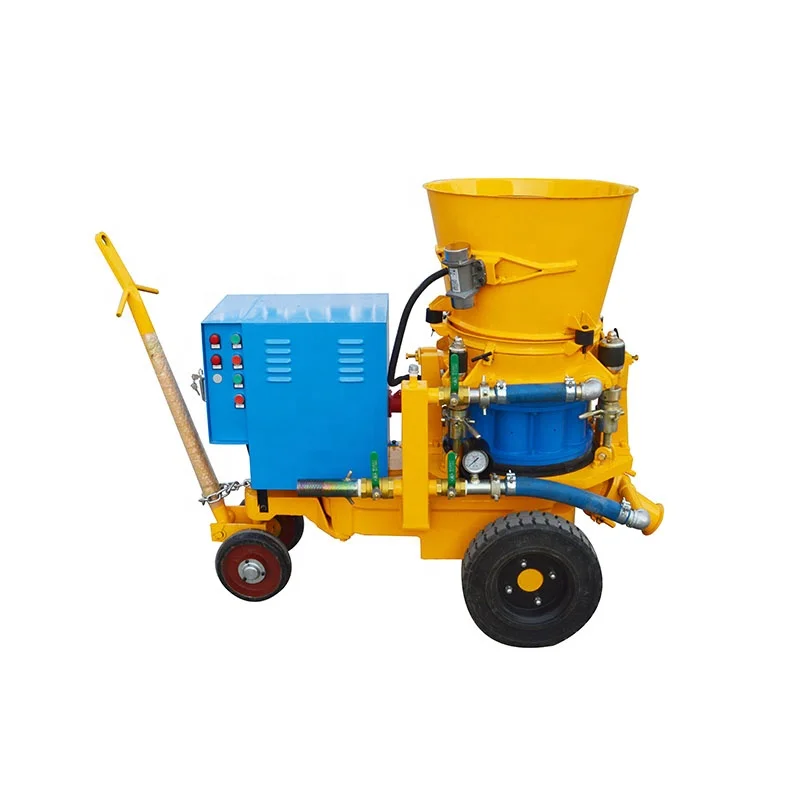 5m3/h electric dry mix refractory gunite shotcrete machine for kiln