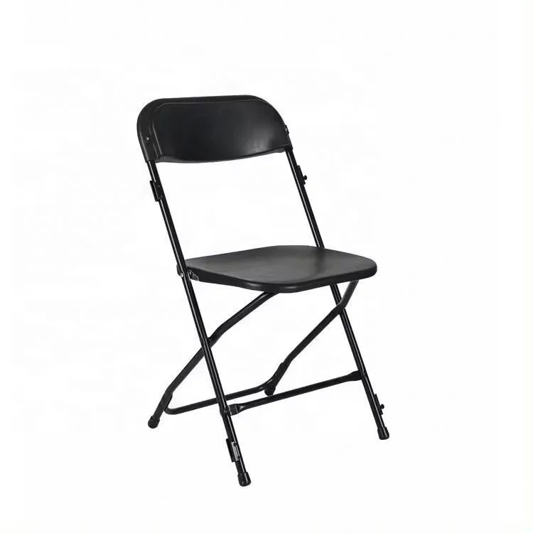 Portable 10PCS White Folding Chairs - Stackable Metal Chairs for Office, Weddings, Events, and Outdoor Use