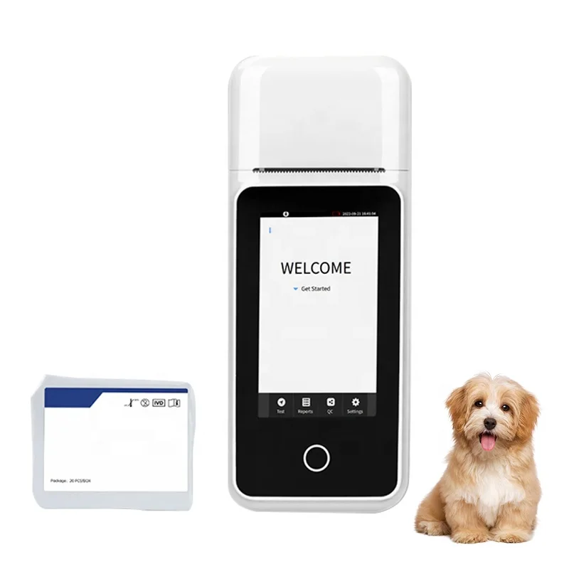 YSTE-VG1 Ysenmed Veterinary Automatic Blood Biochemistry Analyzer Electrolytes Animal Analyzer Blood Gas Analysis Veterinary