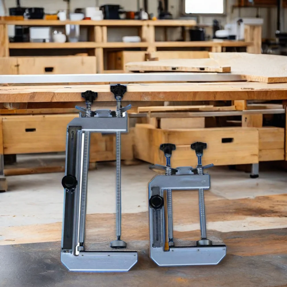 Stone Slab Countertop Seam Splicing Fixture For Granite Marble Glue Mitre 45 Degree Stone Mitre Clamp