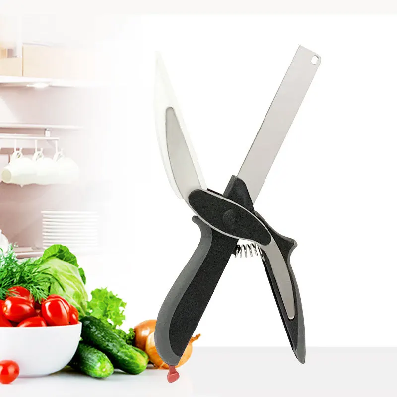 Ножницы-ножницы 2-в-1 для измельчения фруктов овощей мяса