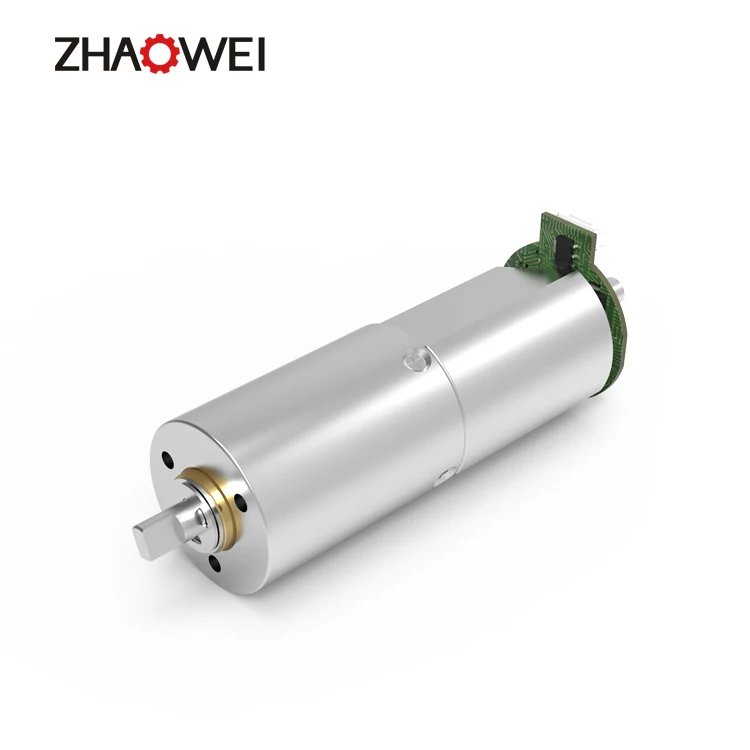 zhaowei 20mm 24v 170 rpm brush dc motor gearbox gear motor 5rpm 12v 24v 100 rpm dc gear motor for Medical endoscope