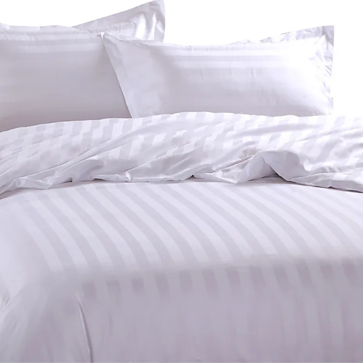Hotel guest room products comfortable linen custom multiple sizes 100 cotton hotel sheets bedding set