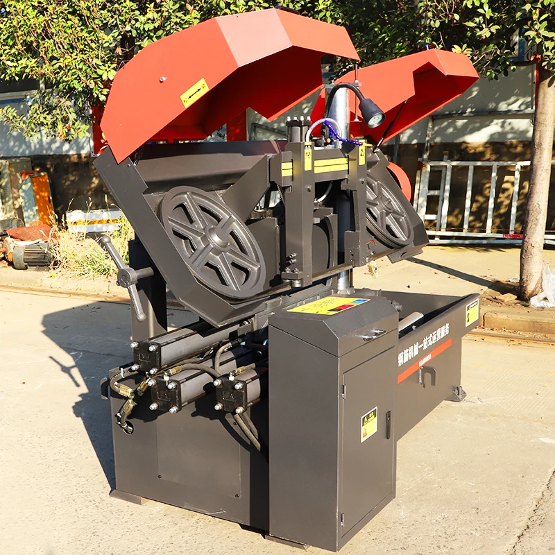 Metal Cutting Bandsaw Automatic Feeding Multifunctional CNC Band Sawing Machine