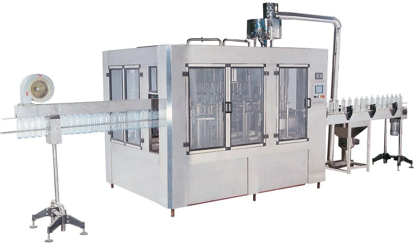 2000 Bottles Per Hour Multi functional automatic 3 in 1 Pet bottle Water filling Machine Line