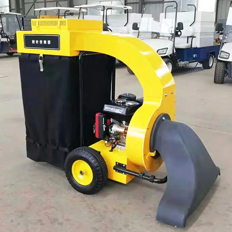 Professional and high quality Road Cleaning Mini Street Sweeper Gasoline Leaf Suction Machine with CE Approval