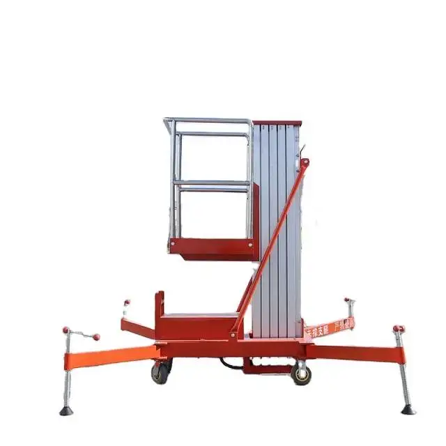 Light Weight Platform Lifts Electric Aerial Work Platform Portable Work Platform Hydraulic