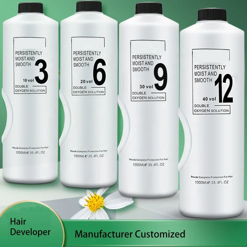 High-quality Manufacturer Customized Hair Color Developer Oxidant Hair Peroxide For Hair Coloring
