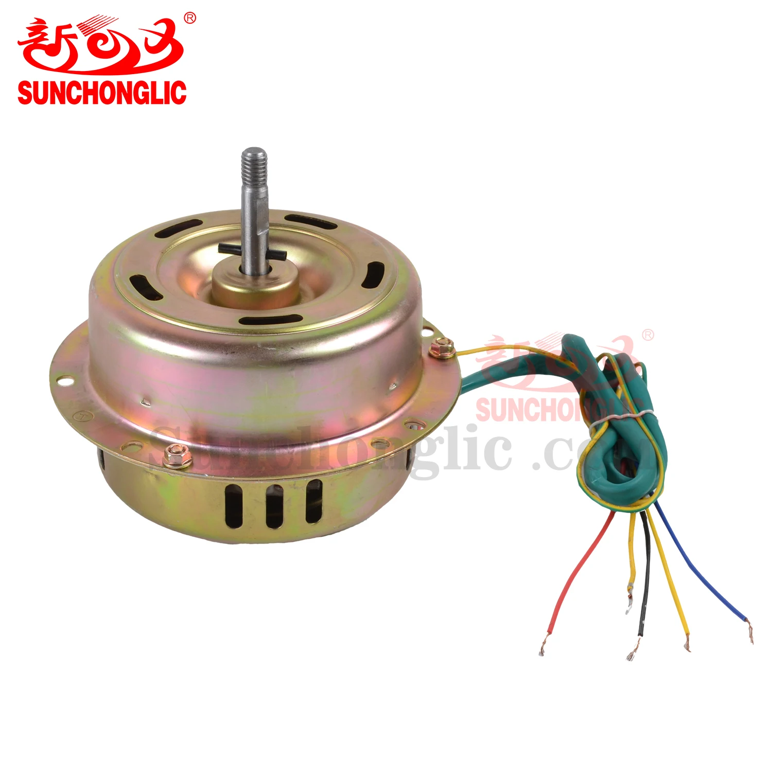 Sunchonglic 24 inches range hood motor kitchen powerful range hood motor open hole double bearing electric motor for range hood