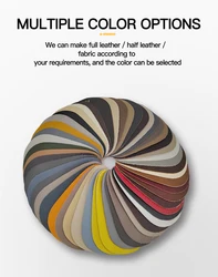 Full leather half leather u shape sofa 7 seater sectional couches manual recliner furnitures luxury