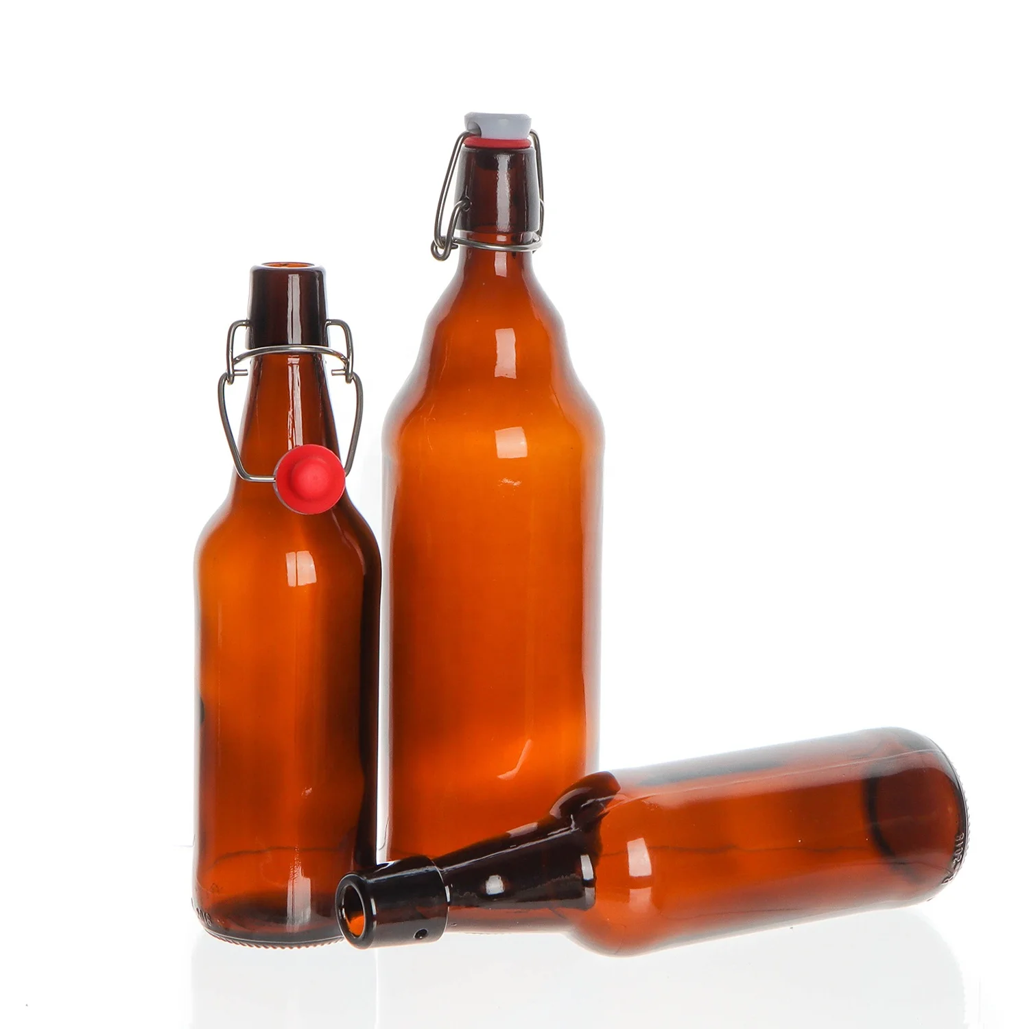 330Ml 500Ml 640Ml 1000Ml 12 oz Longneck Amber Beer Bottles
