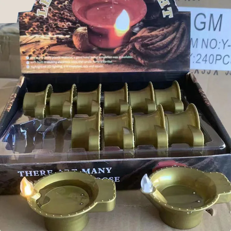 Горячая распродажа diya для украшения diwali lights индийская светодиодная Индукционная водяная лампа