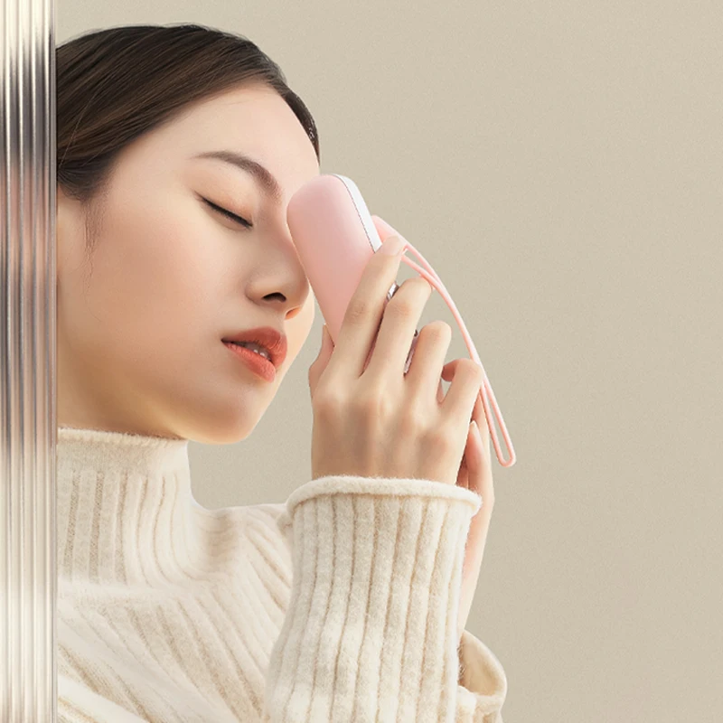 Mini Pocket Hand Warmer Portable 5000mah Electric Power Bank New USB Rechargeable Cute Arrivals Korea Winter Customizable 3-4hrs