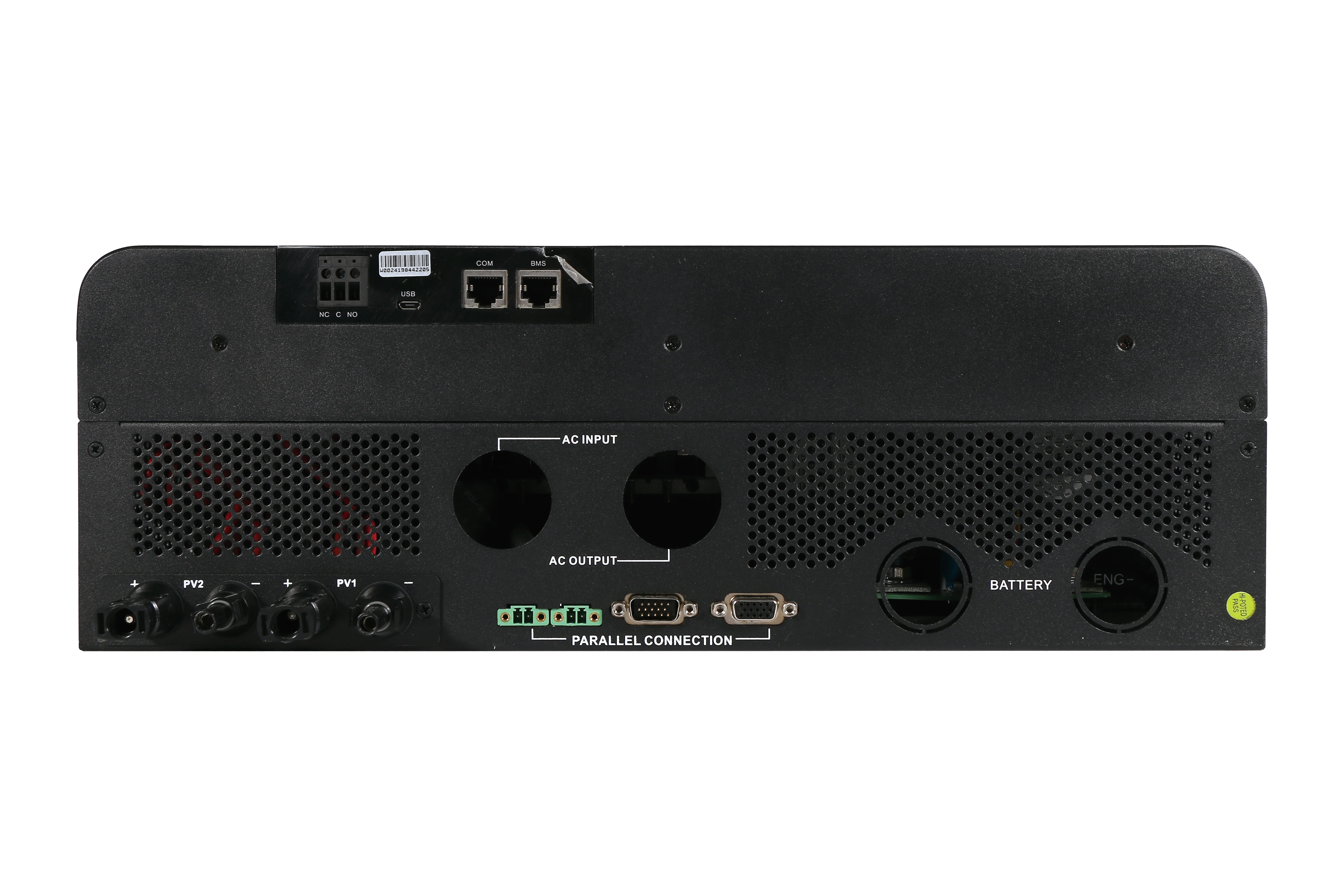 Ouyad Max 8KW high frequency hybrid solar power inverter pure sine wave solar inverter