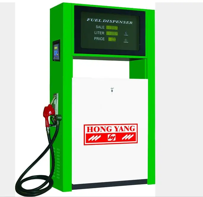 Hot sales single nozzle petrol pump fuel dispenser