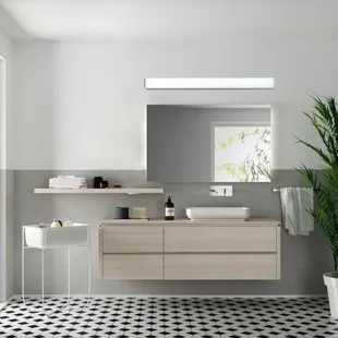 IP54 5-летняя гарантия 230V настенный CCT changeable15W туалетное зеркало со светодиодной подсветкой LED фара с регулируемой яркостью составляют