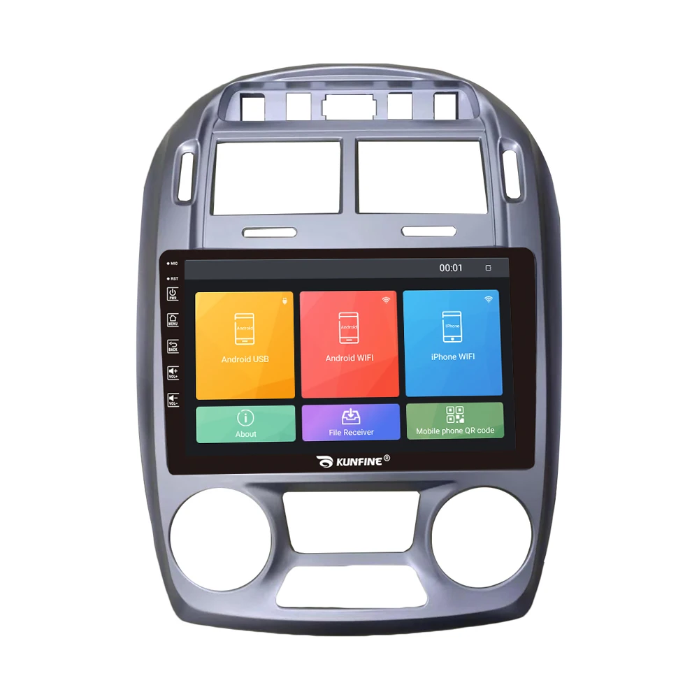 For KIA Cerato 2005 2006 AT 9 inch Headunit Device Double 2 Din Octa-Core Quad Car Stereo GPS Navigation android car radio