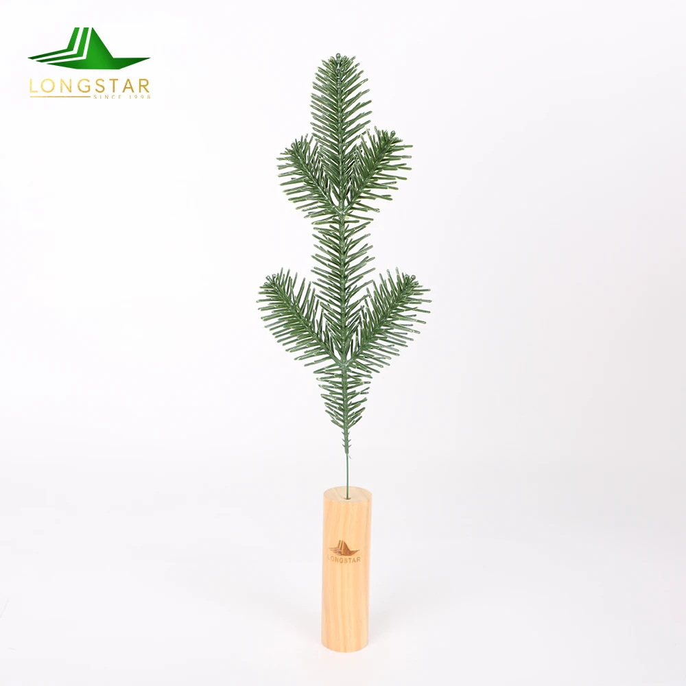 Longstar Factory Outlet  PE Branches Christmas Tree Branch For Making Wreath Garland