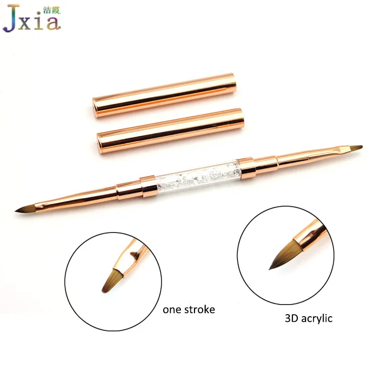 one stroke nail brush 