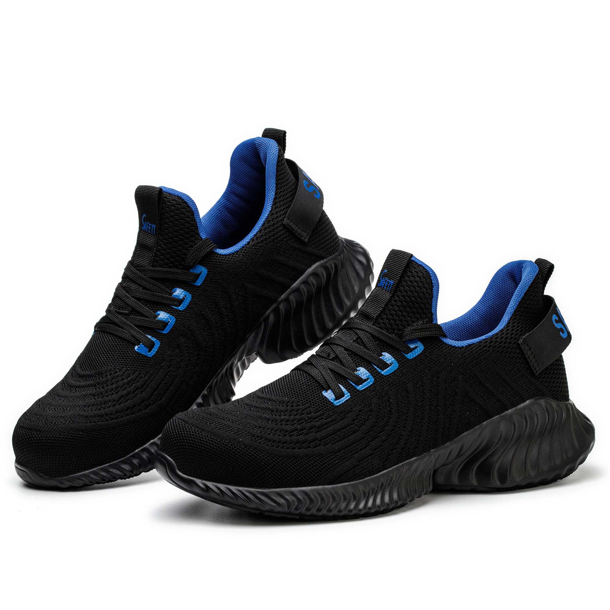 Breathable Steel Toes Casual Safety Working Industrial Light Weight Safety Shoes For adults