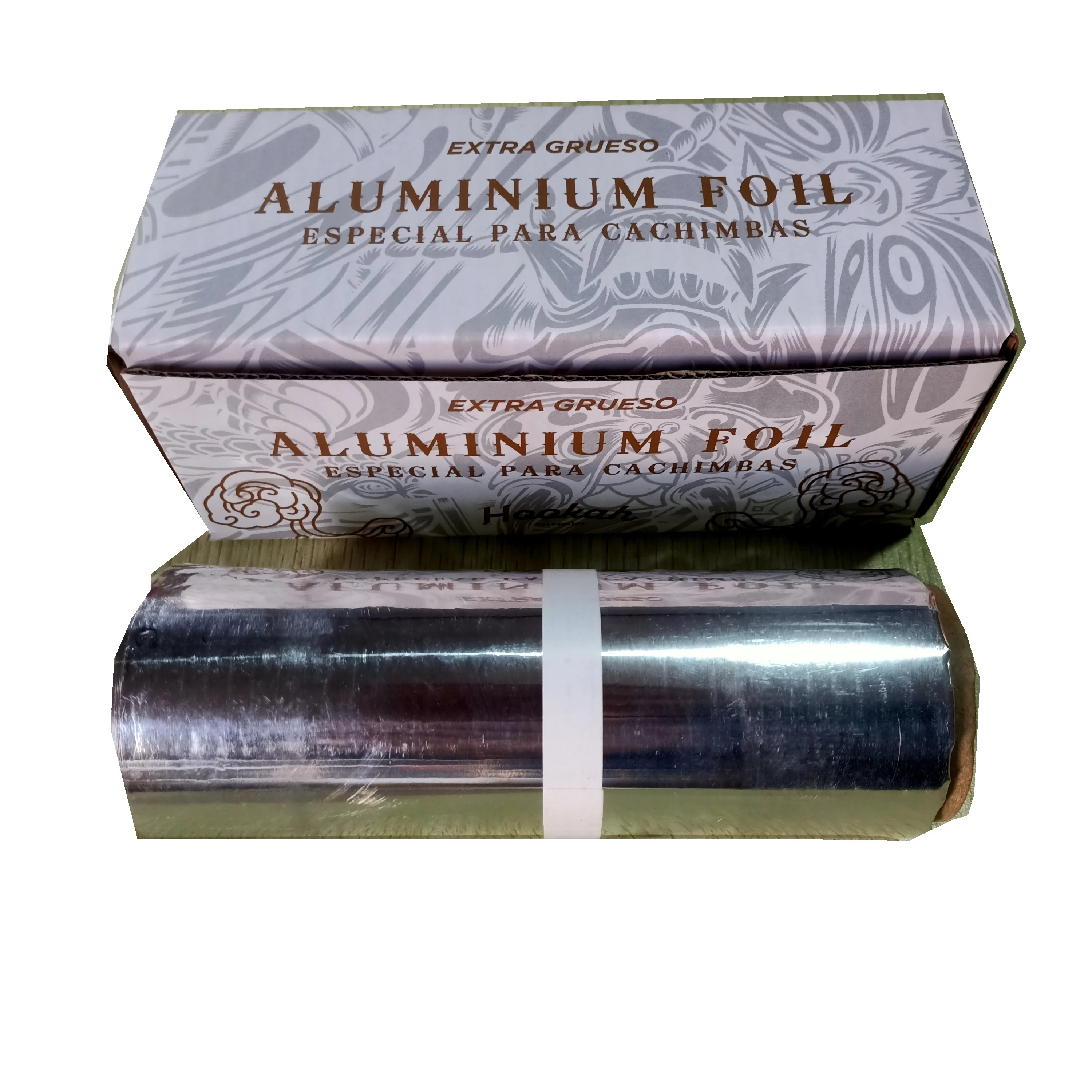 wholesale shisha Accessories aluminum hookah foil roll with customized box
