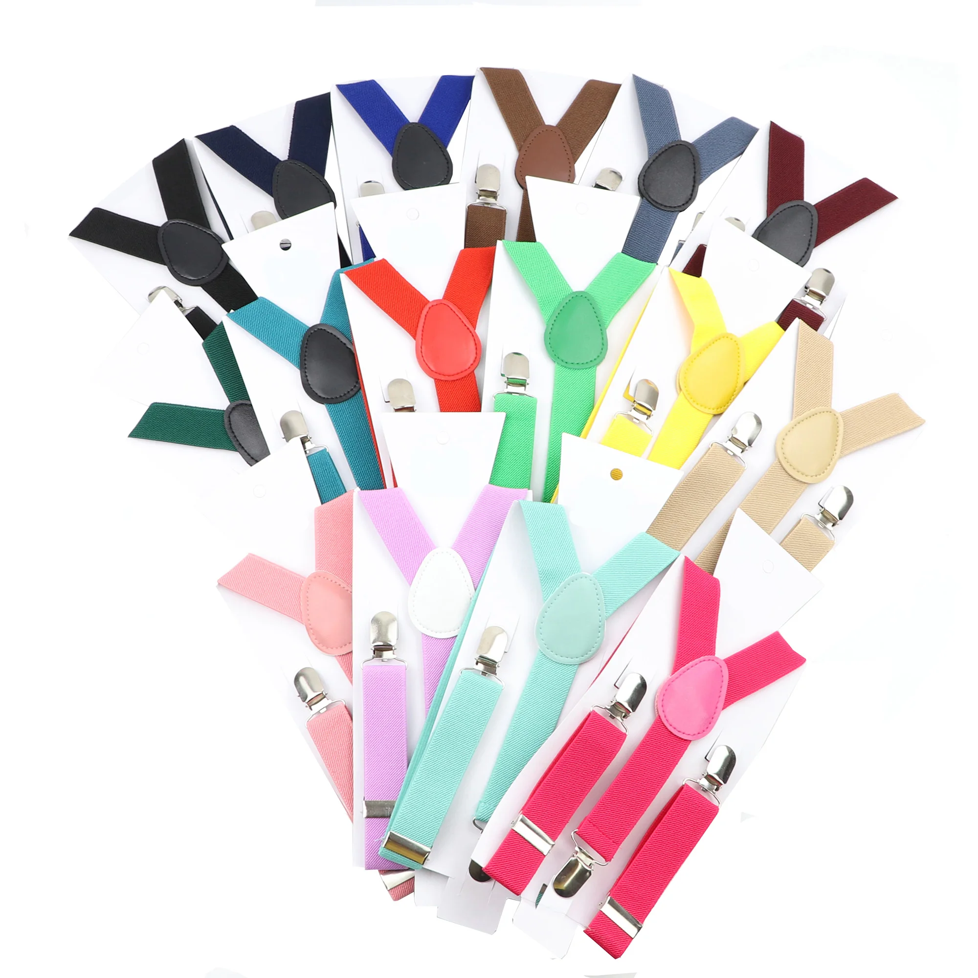 Однотонный детский ремень, подтяжки для маленьких мальчиков и девочек, регулируемые эластичные подтяжки на Y-образной спине