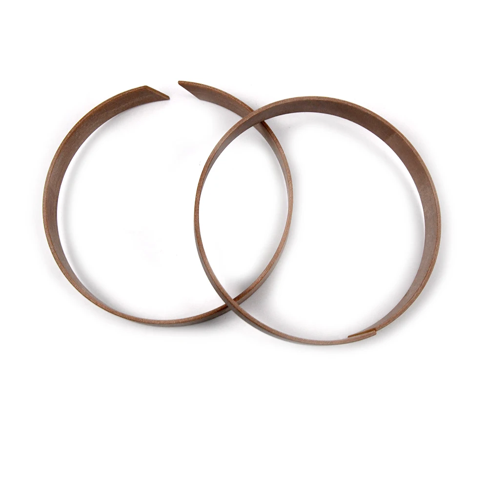 SJ Band Excavator Parts Customized Phenolic Resin with Fabric Wear Ring Guide Ring WR Oil Seal