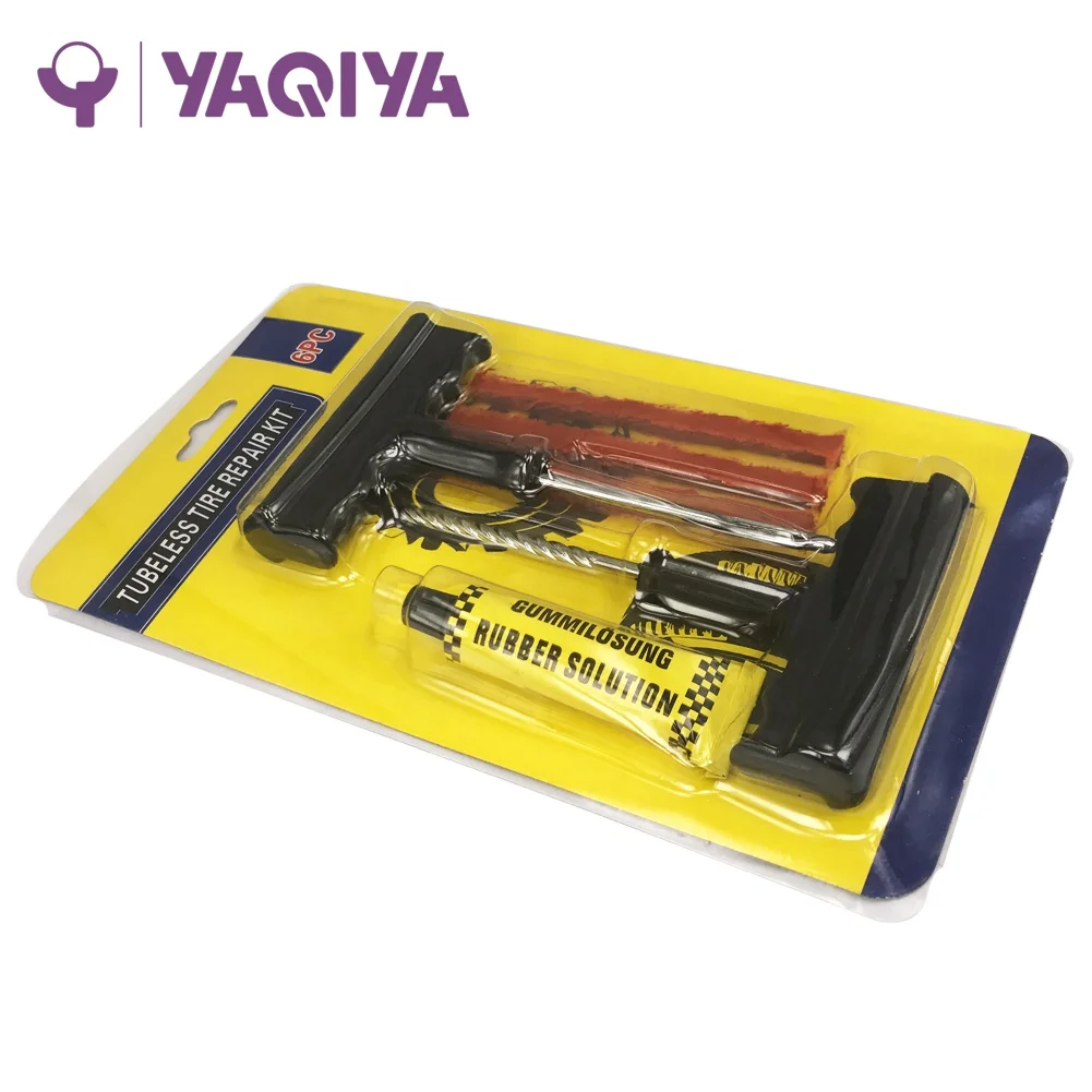 High Quality Low Price Tubeless Tyre Patch Puncture Repair Kit Car Tyre Repair Kits