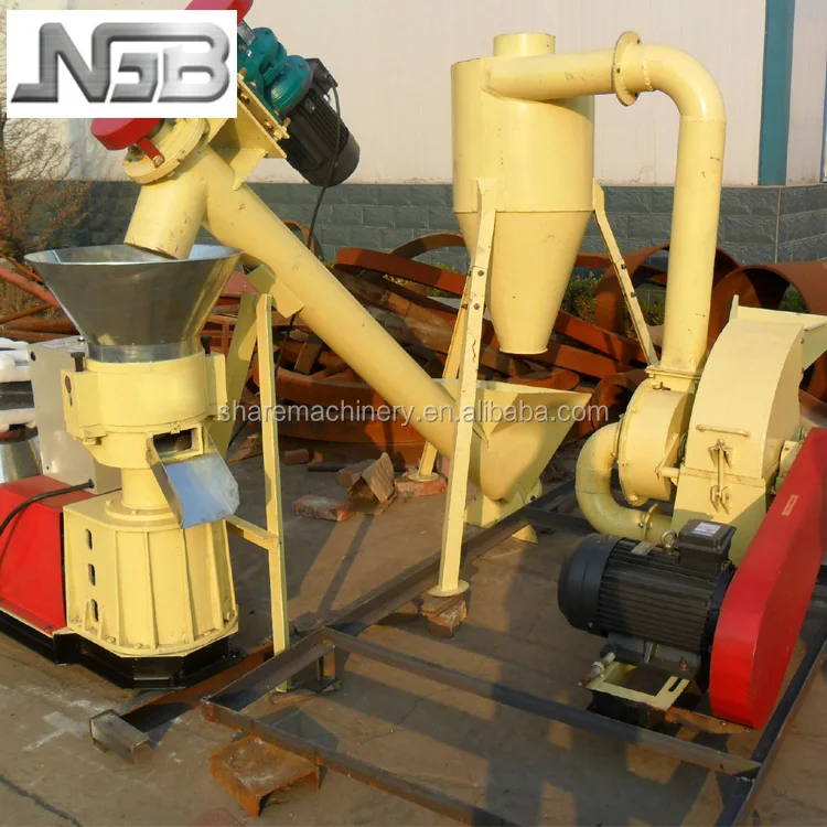 0.4 t/H CE Certification Wood Pellet Plant / Wood Pellet Production Line