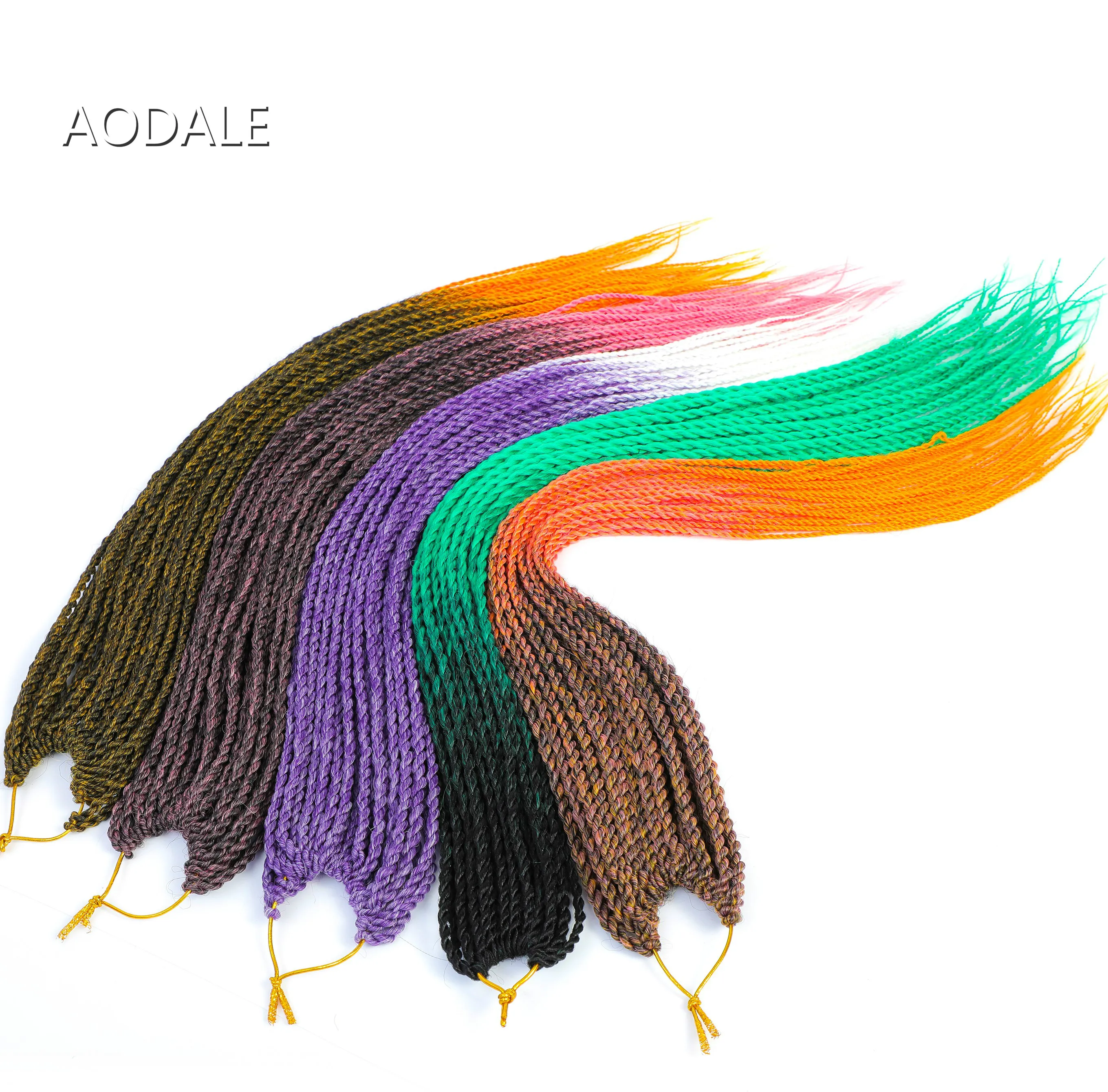
Wholesale price crochet braid synthetic hair Senegalese afro twist braiding hair bulk crochet braids 