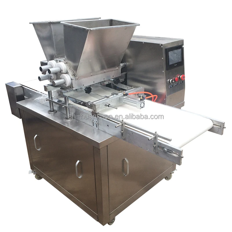 PLC HX400 electric cookie maker , cookie forming machine