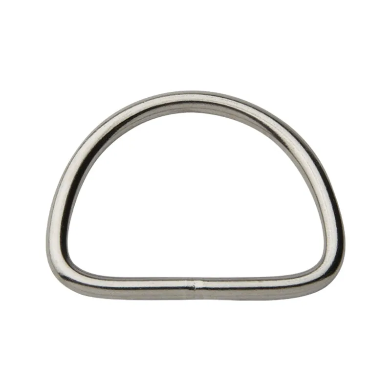 Custom Zinc Alloy Steel D Ring For Bag