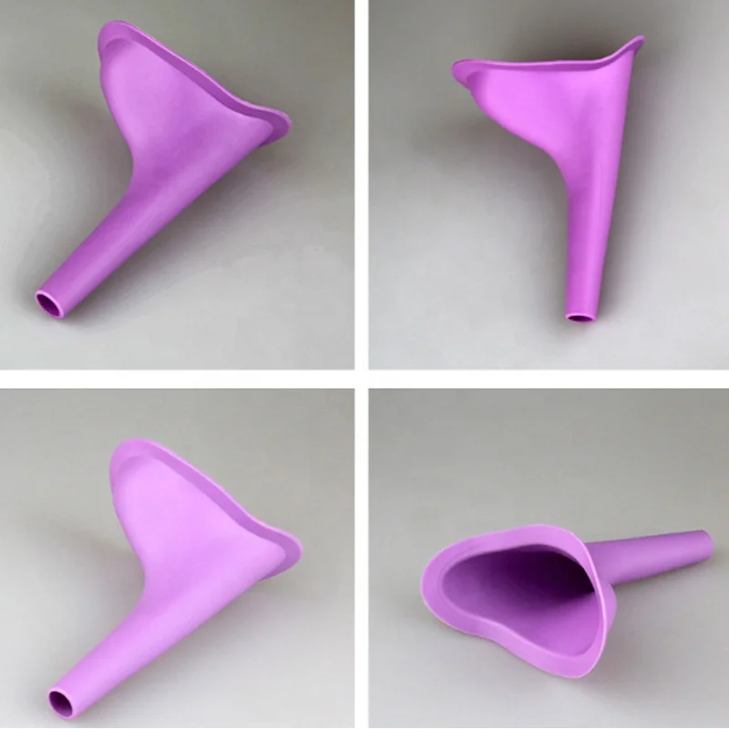 Soft Female Urination Device Travel Outdoor Standing Pee Emergency Reusable Women Urinal Funnel