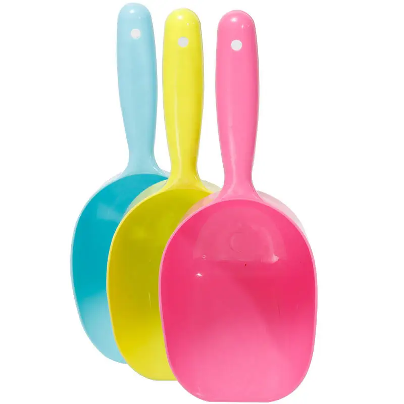 Pet Supplies Durable Pet Food Spoon Easy To Clean Pet Feeding Scoop Portable Plastic Cat litter Shovel