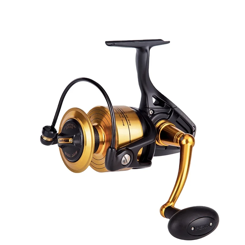 100% Original PENN SPINFISHER V SSV Spinning Reel Full Metal Body 6500 8500 10500 Series Spinning Reels Pure fishing reel