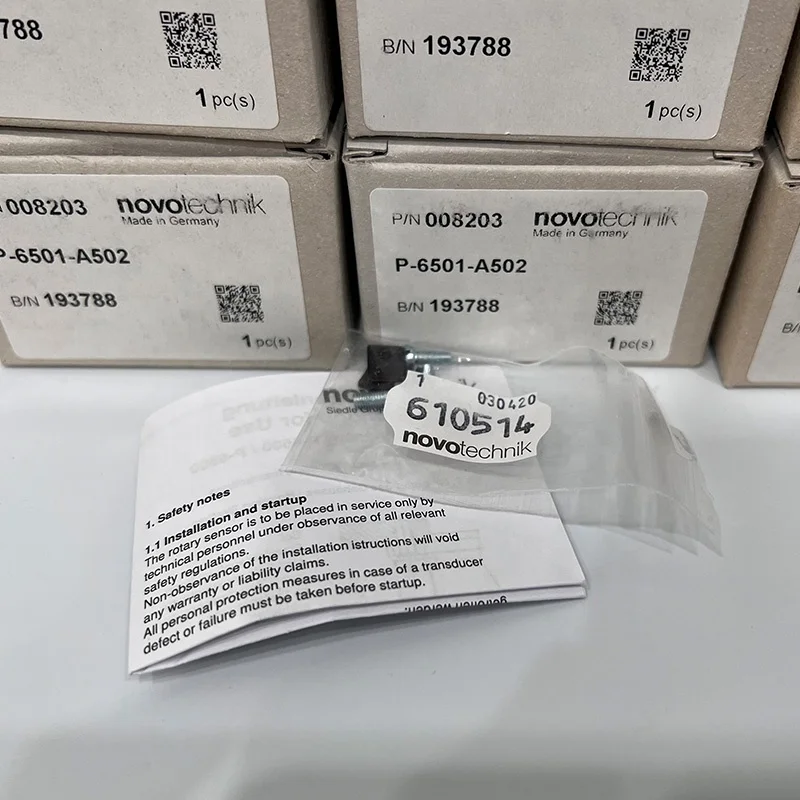 P-6501-A502 Novotechnik P6501-A502 высокоточный датчик угла поворота 008203 потенциометром 5 кОм сделано в Германии новые и
