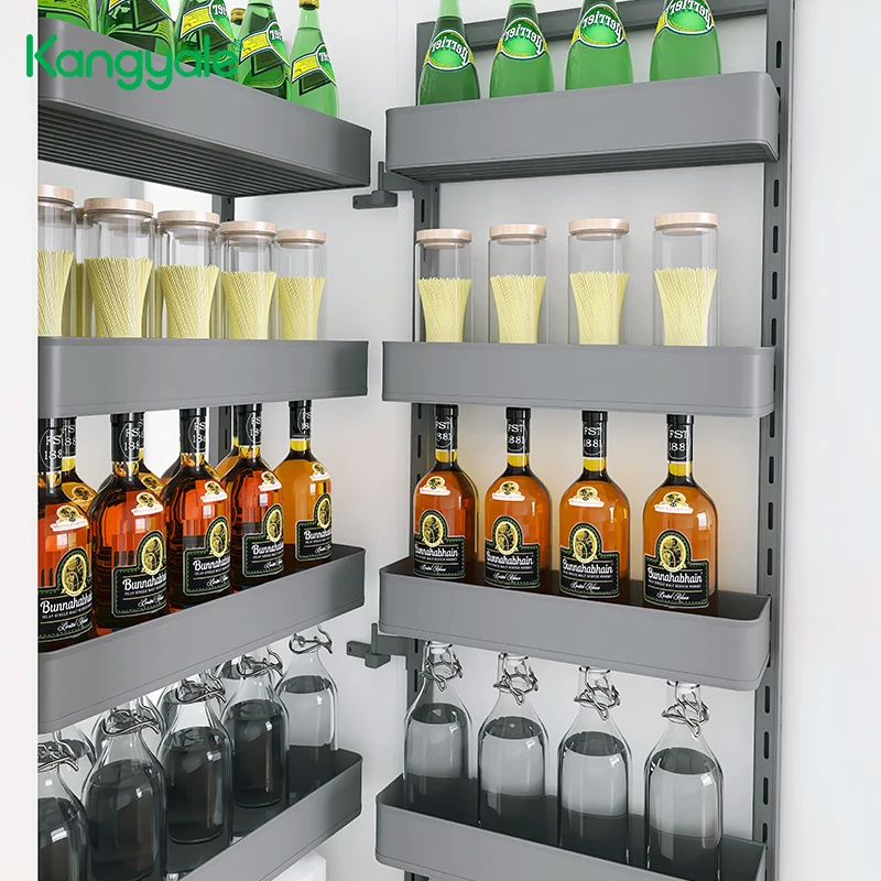 Kitchen Cabinet Pull Out Organizer And Storage Multipurpose Kitchen Cabinet Larder Basket Pantry Unit Storage Shelf