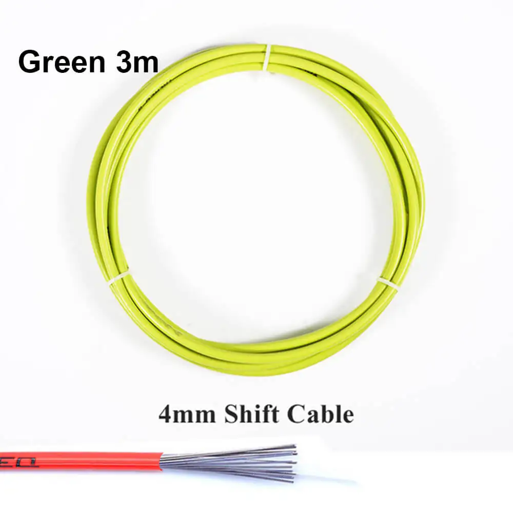 Wholesale Mountain Bike Brake Cable Road Folding Cycling Bicycle Shift Brake And Gear Cable 4mm/5mm Pipe Wire Bike Brake Cable