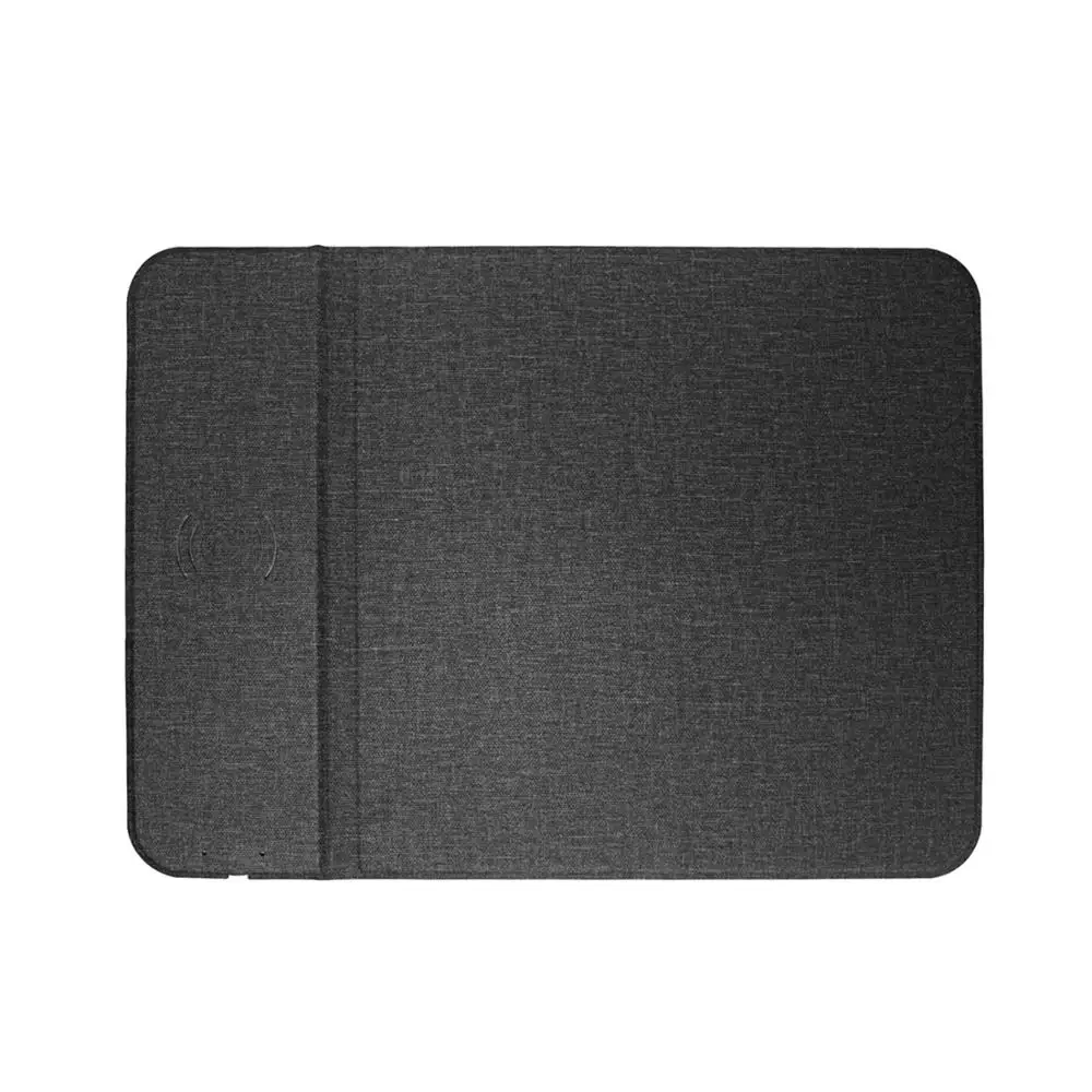 WELUV 2 in 1 Mouse Pad Wireless Charger 10W Fast Charging QI standard Customized Logo Service For universal Phone