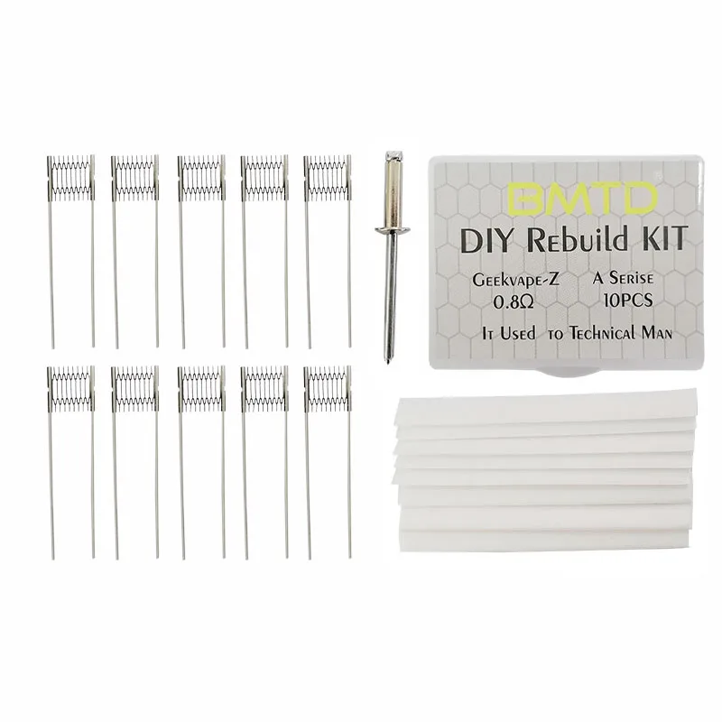 RBK Geekvap Z A series 0.8ohm REBUILD KIT Refillable Mesh Coil Replacement DRK RBK Pod good review
