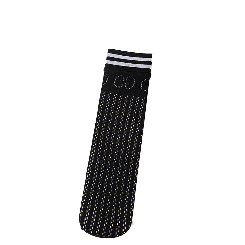 2022 New Kids Black White Striped Long Socks College Style Over Knee Thigh High Stockings Girls Lolita Cosplay Costumes