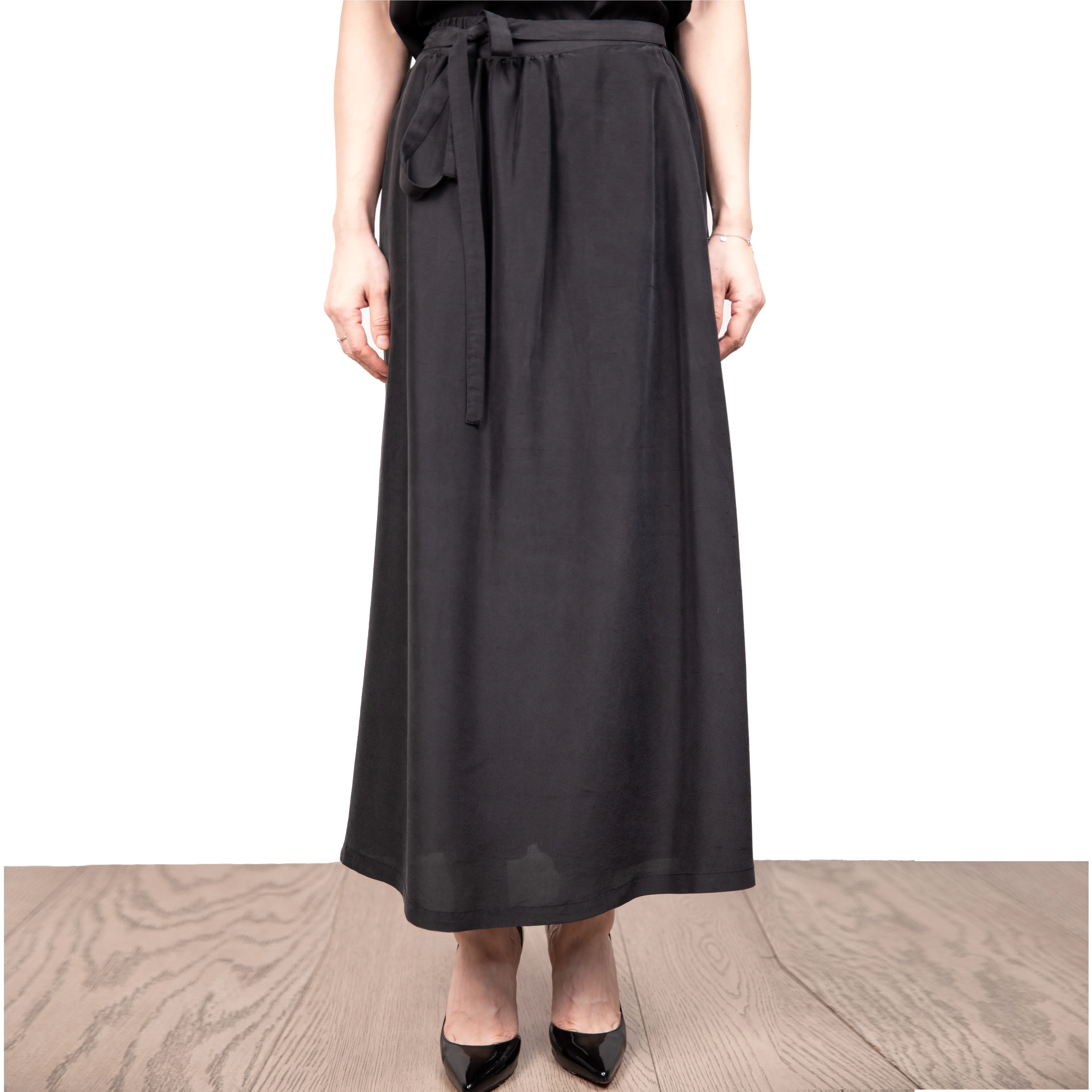 Лидер продаж, женские, однотонные, с вышивкой; Платье принцессы цвета тяжелый вес натурального шелка юбка свободного покроя платье осень длинное вечернее платье трапециевидной формы