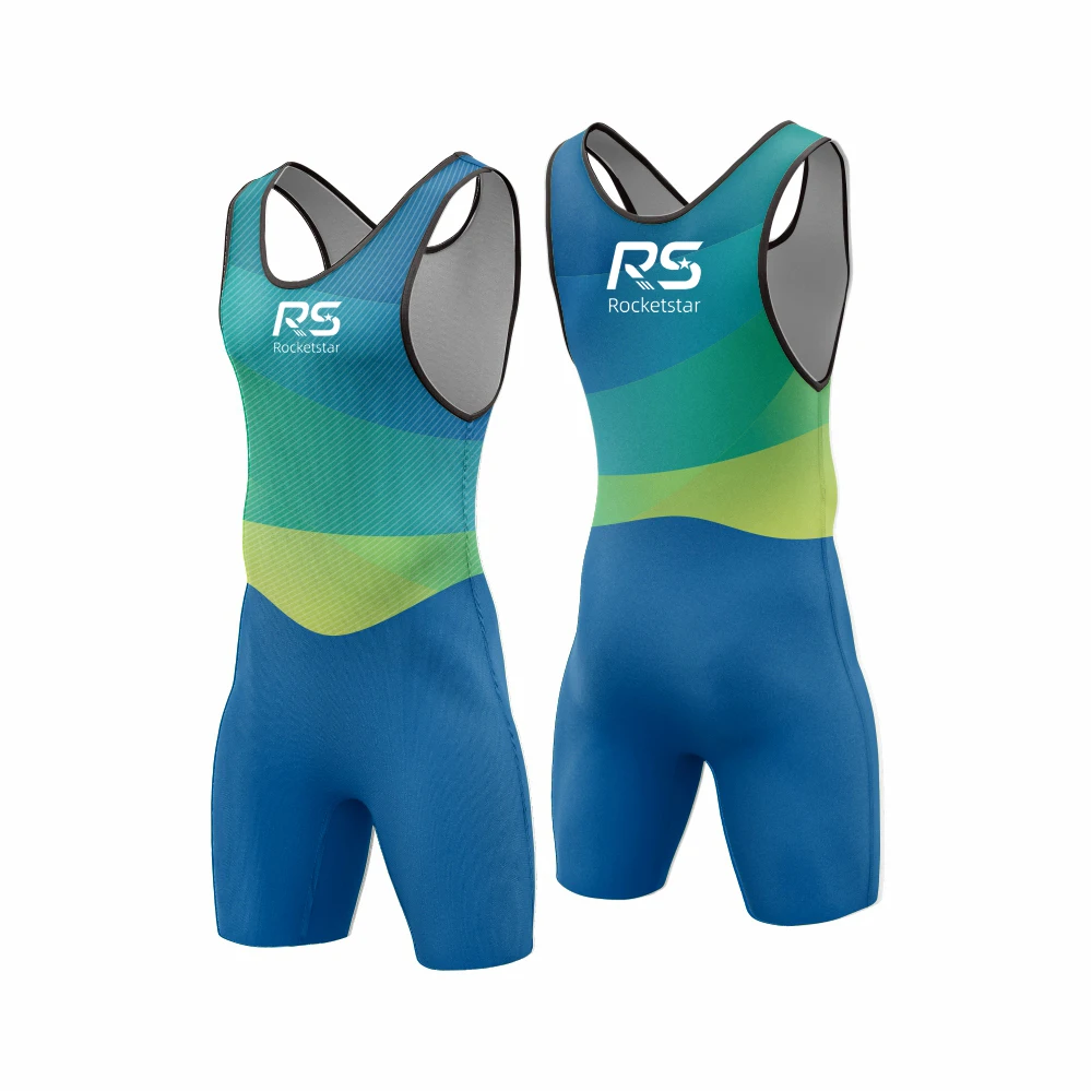 Premium Germany style men rowing suit,rowing wear for boating Custom Logo Factory Wholesale Custom Rowing Uniforms Sleeveless