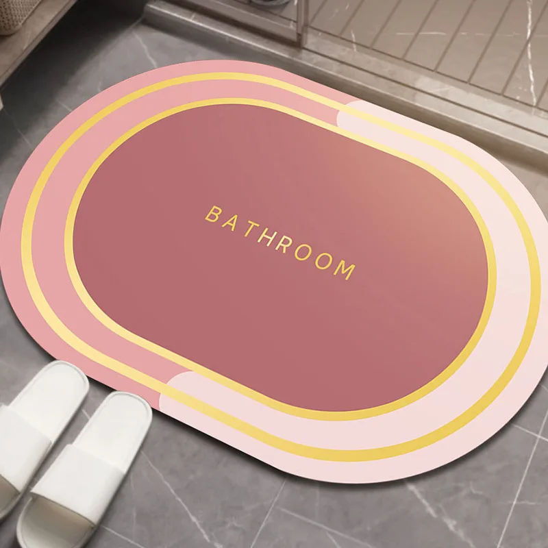 2024 New Mould resistant anti non slip Soft Comfy Super Absorbent floor shower mats Bath bathroom rug mat