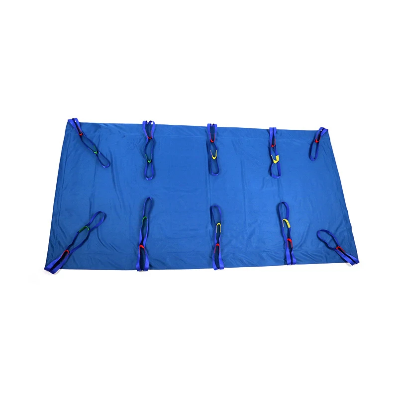 Medical Patient Aid Supine Transfers and Repositioning Sling Used to Turn Someone Onto Their Side