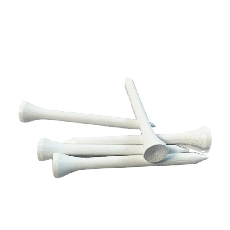Wholesale Manufacturer Bamboo Golf Tee Natural Color Custom Logo/Packing Professional Wood Golf Tees