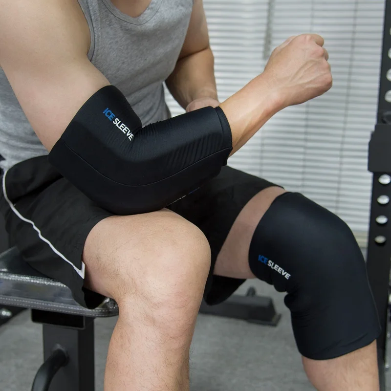 CSI Hot Cold Therapy Compression Freeze Sleeve for Knee Calf Ankle Pain Relief