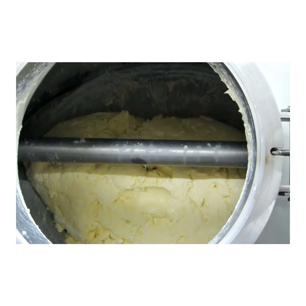 Butter churner for milk separator