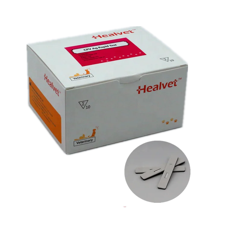 Высокоэффективная Диагностика ПЭТ Healvet флуоресцентный количественный каниновый парвовирусный антиген набор для тестирования CPV Ag